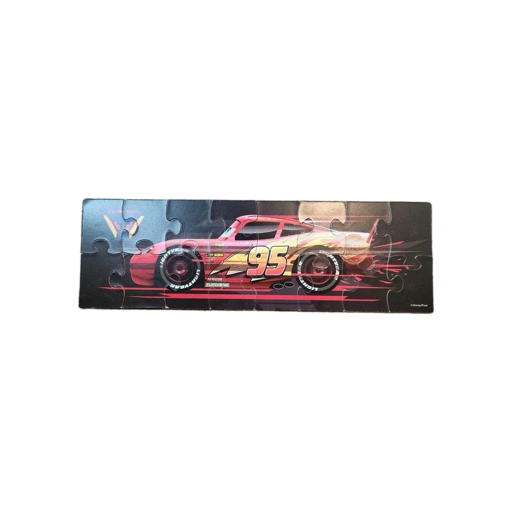 Cars Puzzle Set - Red, Yellow, Black